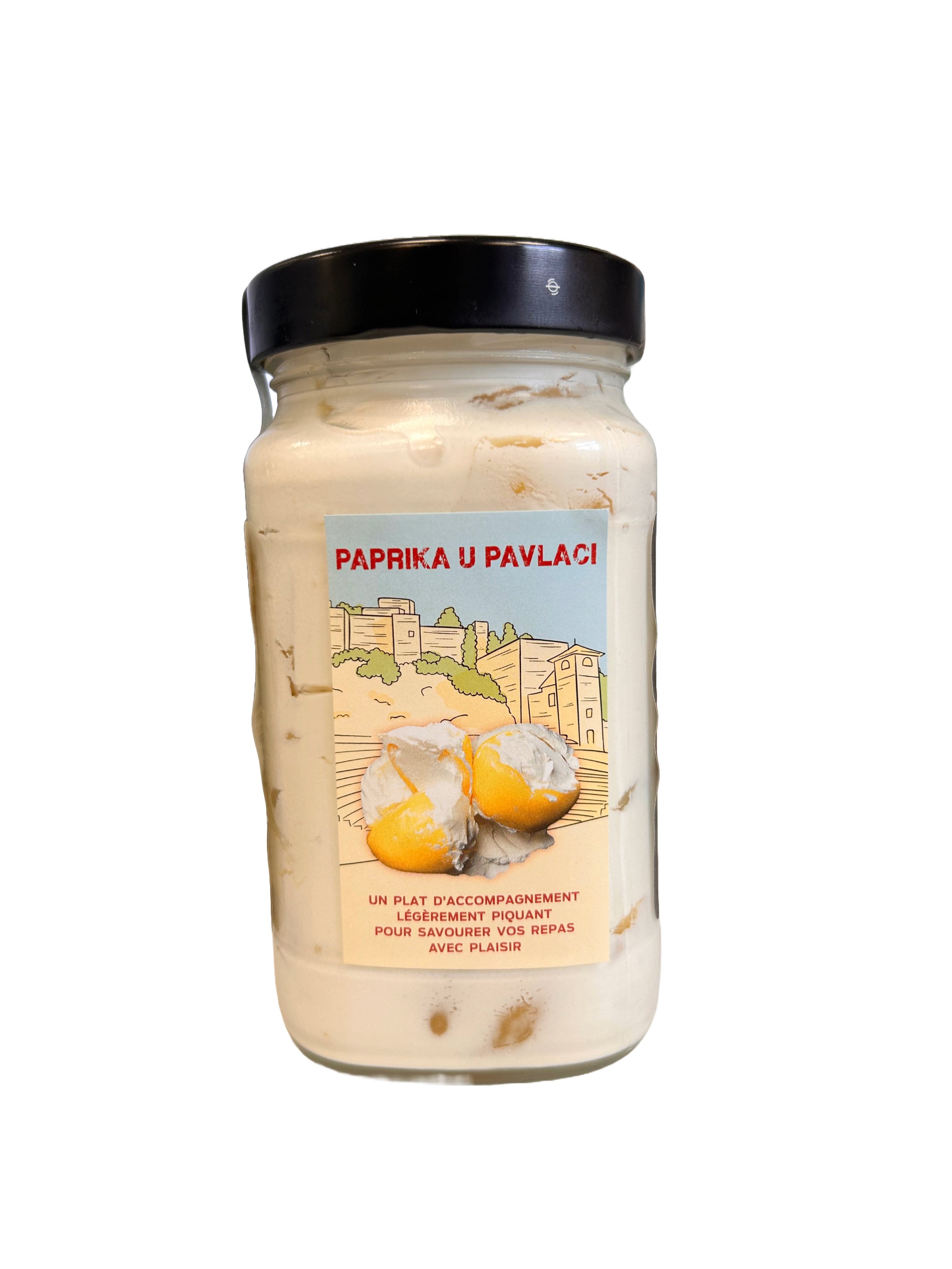 Paprika u kajmaku / Poivrons dans la crème 490g SFB